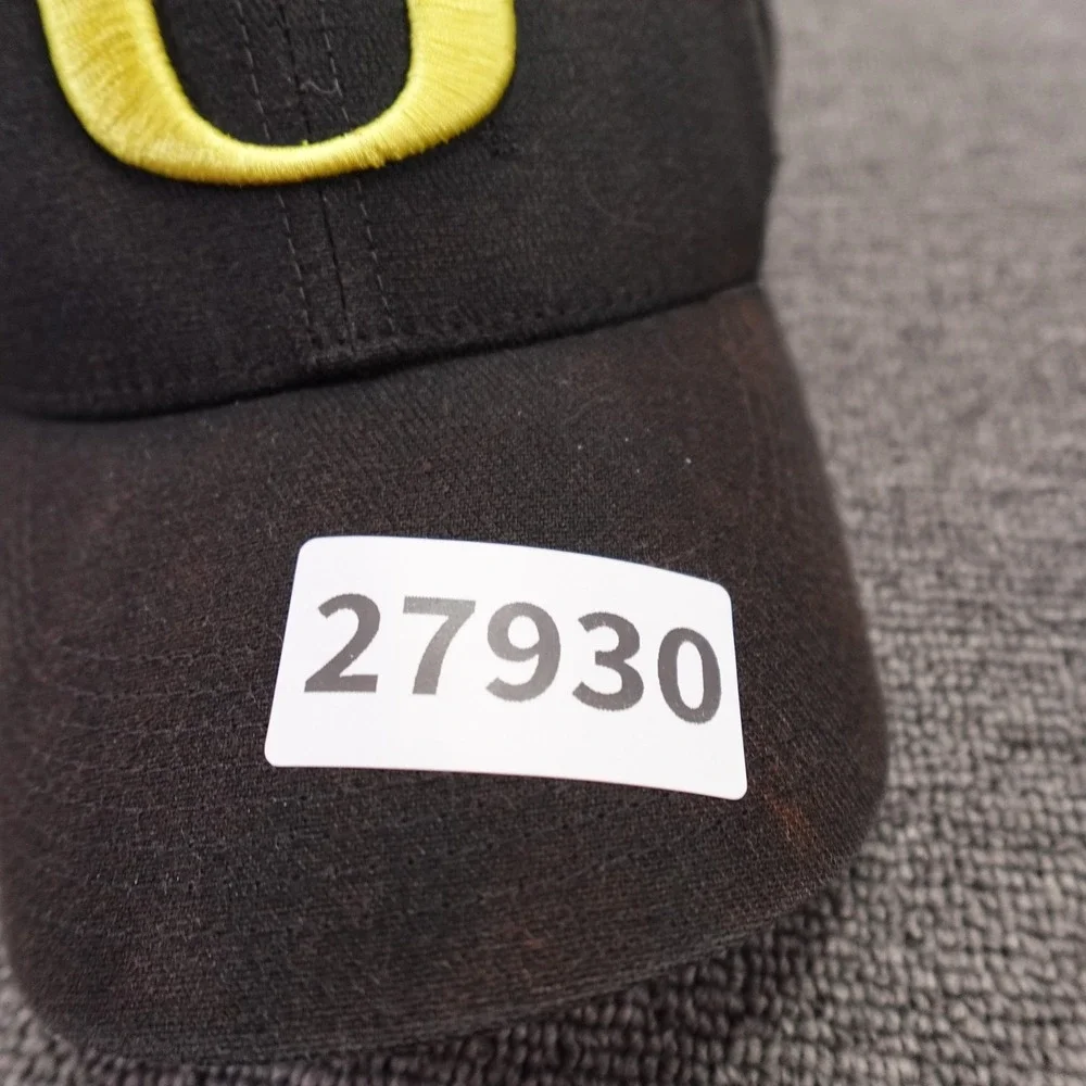 Oregon Ducks Hat Cap Fitted Mens One Size Black NCAA Football Nike Legacy91 BCS